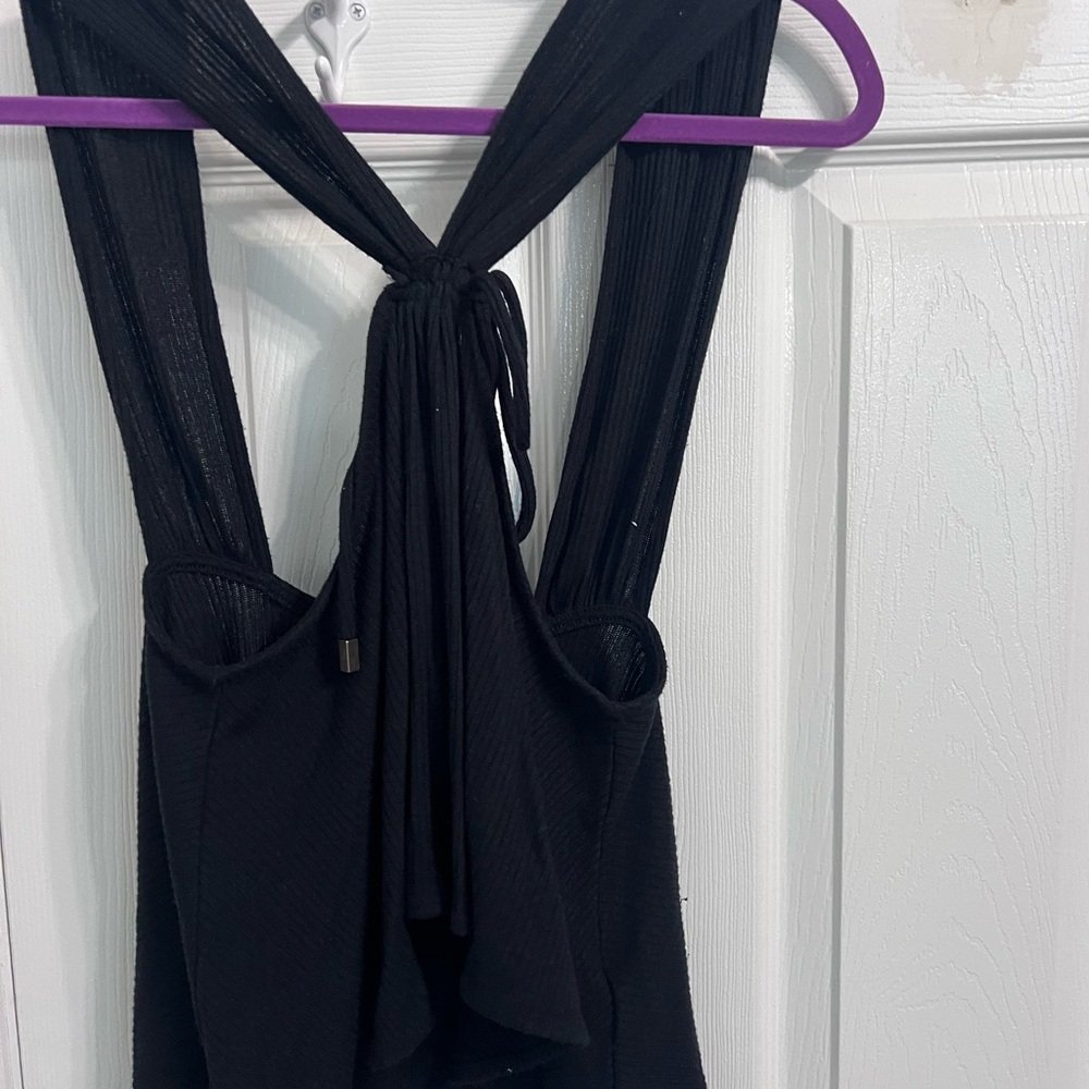 Free People Black Porter Two-Piece Set, Size M - Picture 10 of 13